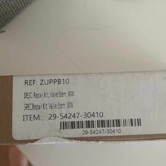 COPY - Waterworks Control Stem Replacement Kit Style 720417 - Picture 4 of 4